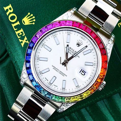 rainbow datejust rolex|rolex rainbow genfer.